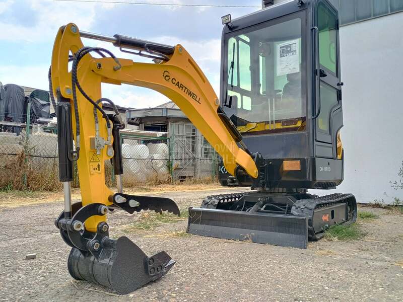 Cartiwell CW16P, KUBOTA motor 1,6 t