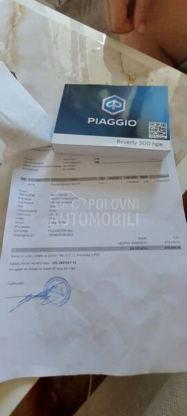 Piaggio Beverly 300hp