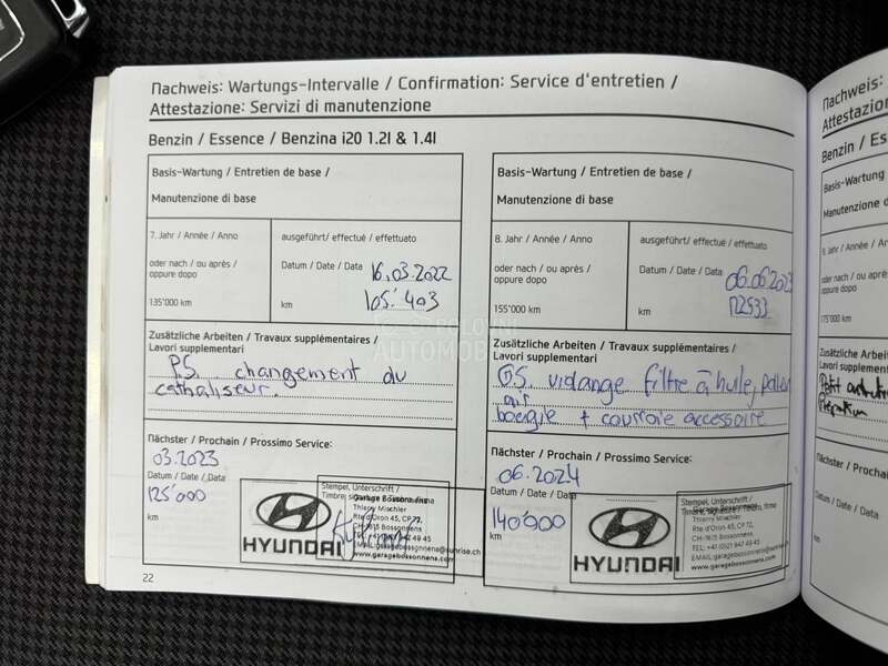 Hyundai i20 1.2B BlueDrive CH