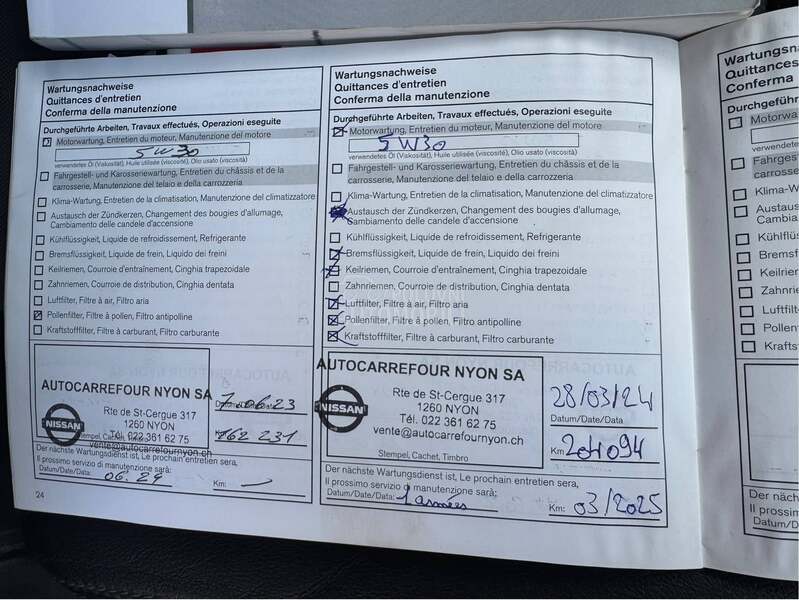 Nissan X-Trail 1.6 DCI 4x4 TEKNA CH