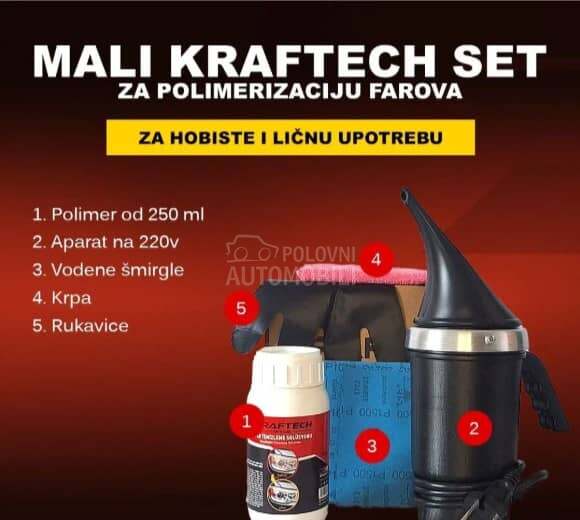KRAFTECH mali set