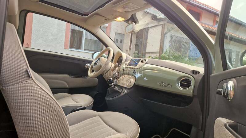 Fiat 500 1.4 100hp CH green