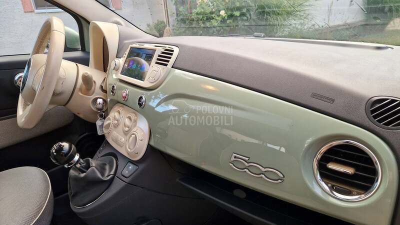 Fiat 500 1.4 100hp CH green
