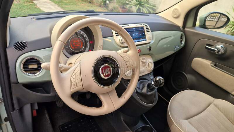 Fiat 500 1.4 100hp CH green