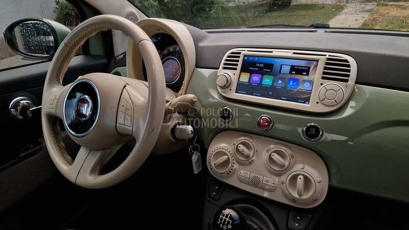 Fiat 500 1.4 100hp CH green