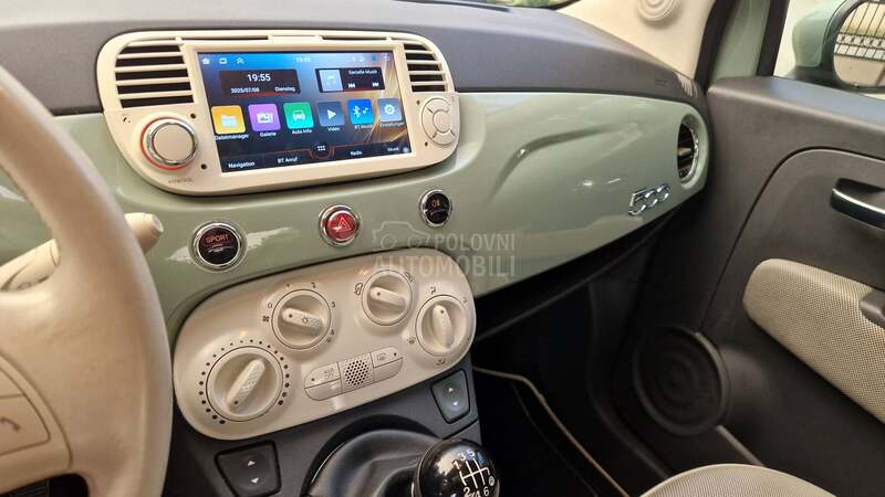 Fiat 500 1.4 100hp CH green