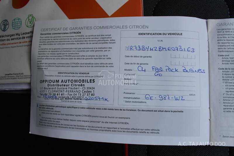 Citroen C4 1.5 EAT8 130 HEAD UP