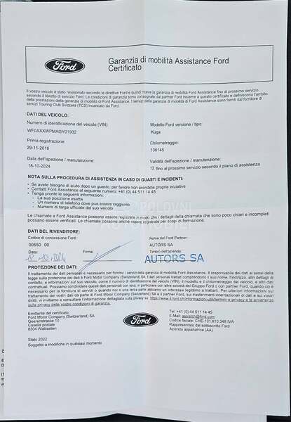 Ford Kuga 2.0TDCi/4x4/ST-line