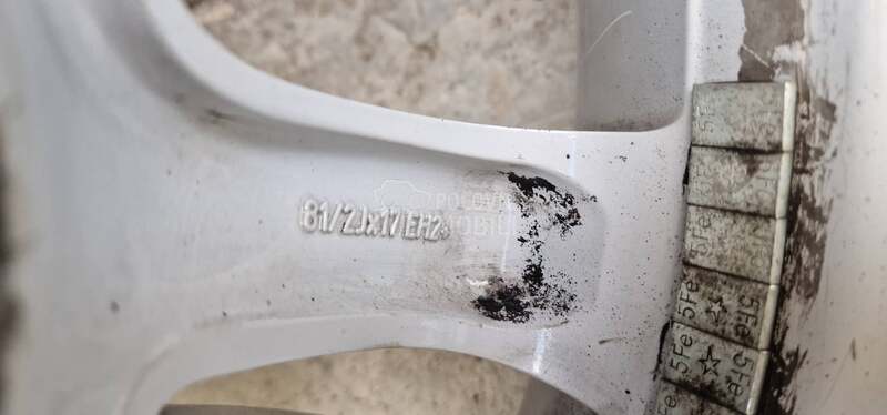 Aluminijumske felne  17" 5 x 120