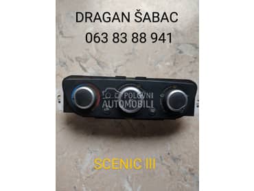 komande klime za Renault Laguna od 1996. do 2008. god.