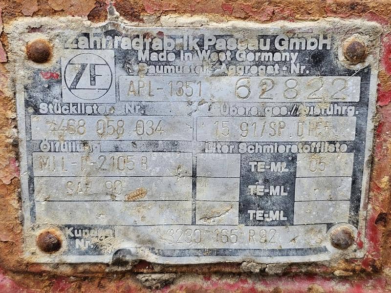 P vuča ZF APL 1351 delovi