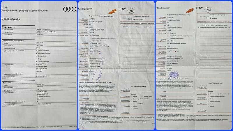 Audi A3 1.4 G-Tron Blue