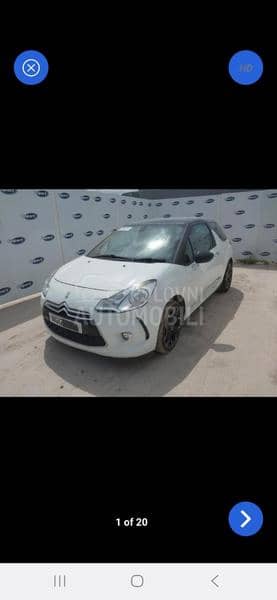 Citroen DS3 -  kompletan auto u delovima