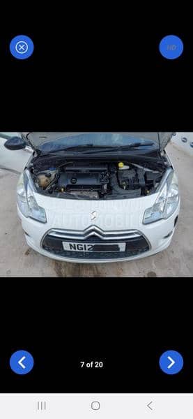 Citroen DS3 -  kompletan auto u delovima