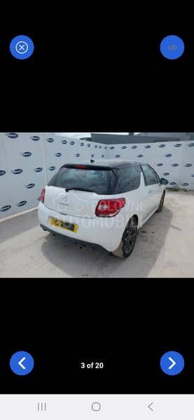 Citroen DS3 -  kompletan auto u delovima