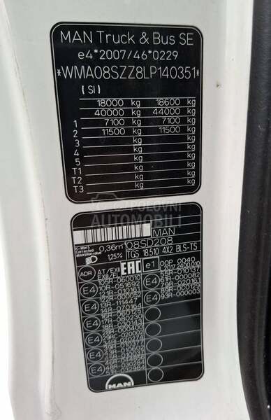 MAN TGS 18.510 ADR  RETARDER