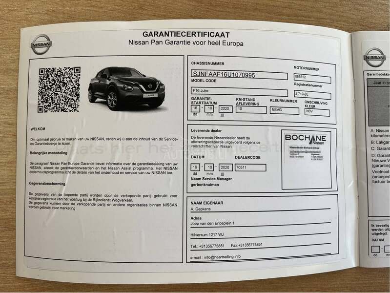 Nissan Juke 1.0 DIG-T TEKNA AUT