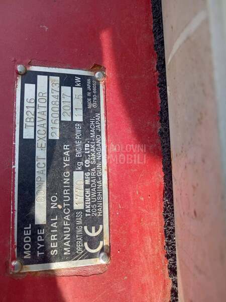 Takeuchi tb 216