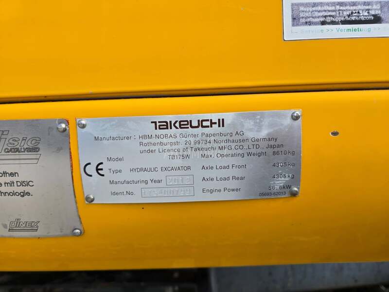 Takeuchi TB 175W