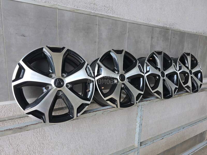 Aluminijumske felne dacia original 16" 5 x 114.3