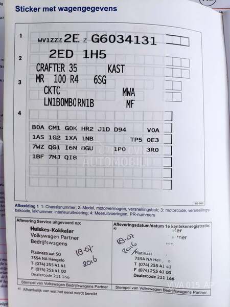 Volkswagen Crafter 2.0 TDI 136KS LONG KLIMA