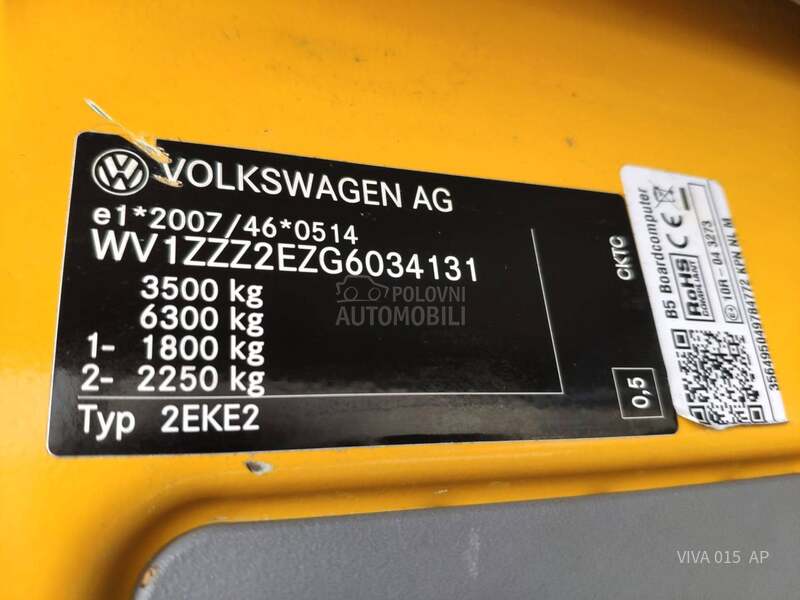 Volkswagen Crafter 2.0 TDI 136KS LONG KLIMA