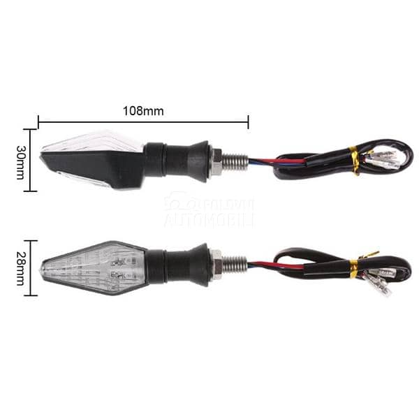 LED zmigavci za motor
