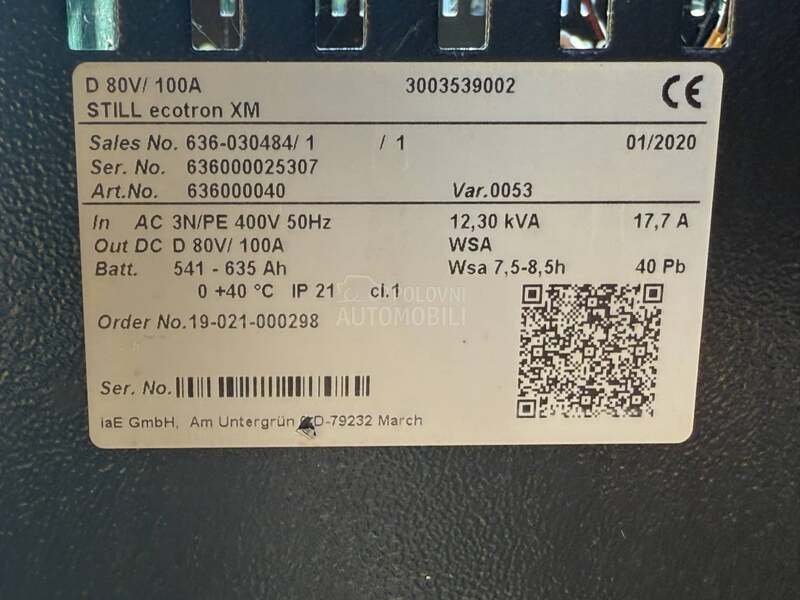 Still RX 60 30 ELEKTRO 3 tone