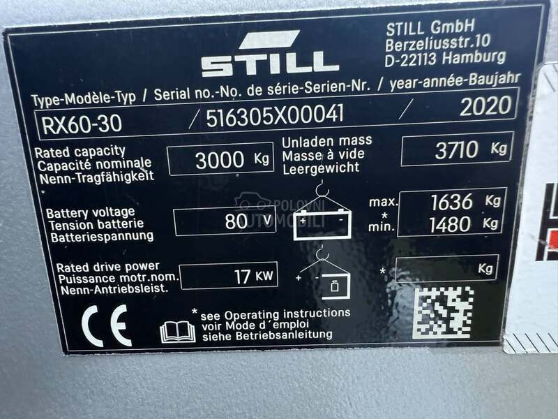 Still RX 60 30 ELEKTRO 3 tone