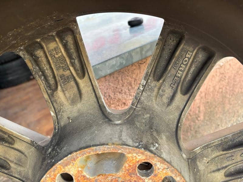 Aluminijumske felne BORBET 17" 5 x 120