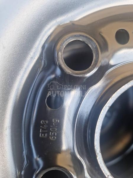 Čelične felne vw 16" 5 x 112