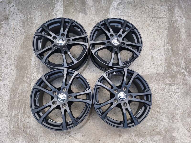 Aluminijumske felne Škoda 15" 5 x 112