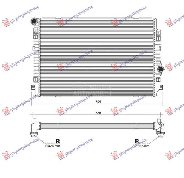 HLADNJAK MOTORA 2.0 TDi (13...
