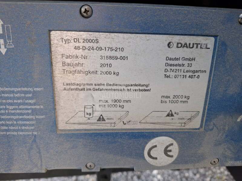 DAF CF 75.360   8,5m