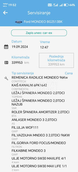 Ford Mondeo 2.0 tdi