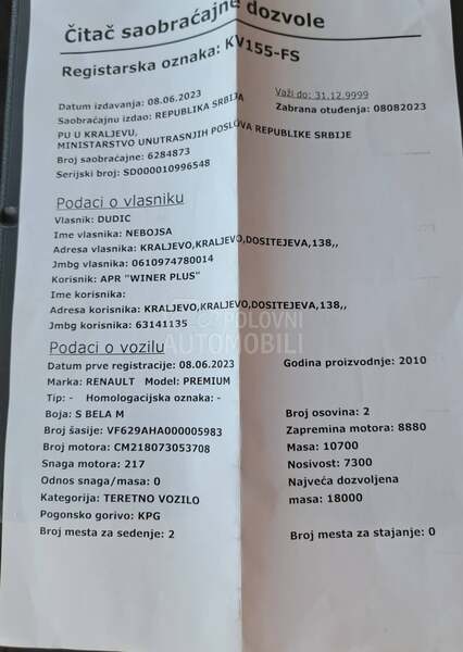Renault CNG metan