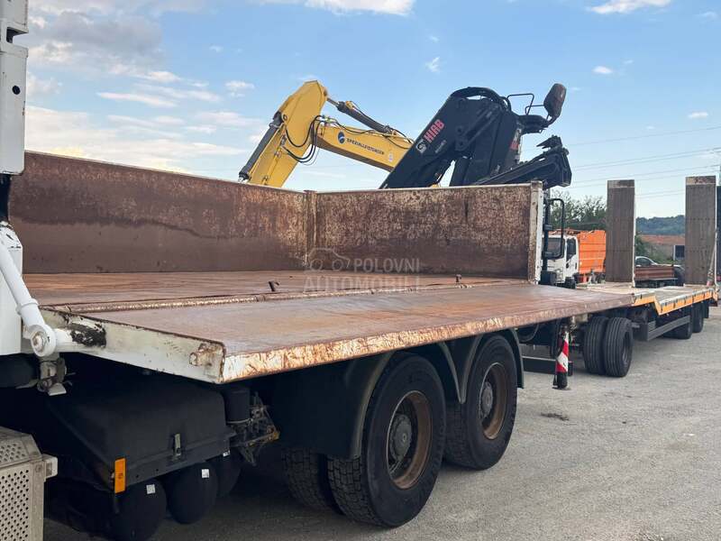 Mercedes Benz Actros Kiper Kran