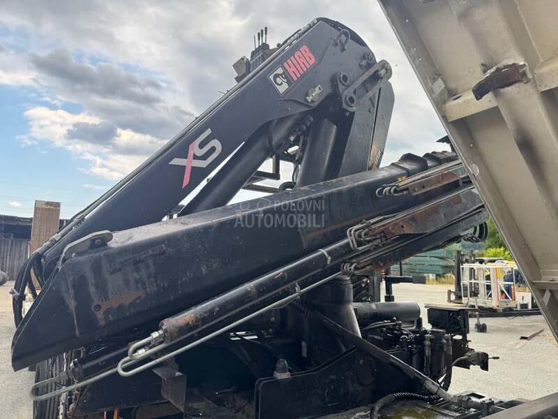 Mercedes Benz Actros Kiper Kran