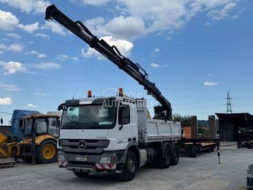 Mercedes Benz Actros Kiper Kran
