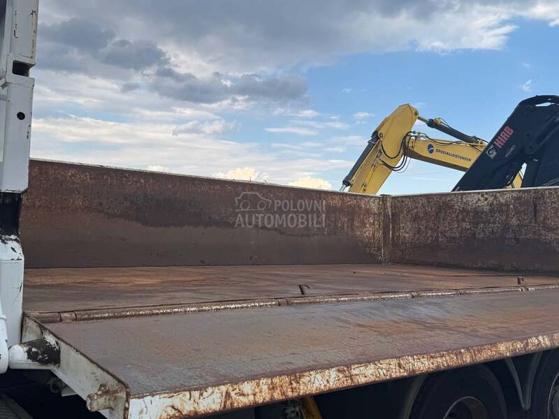 Mercedes Benz Actros Kiper Kran