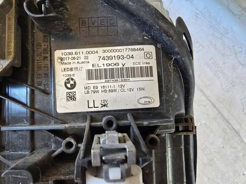 Levi led adaptive far G30 G31