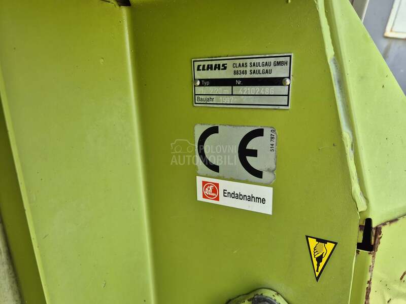 Claas pu220
