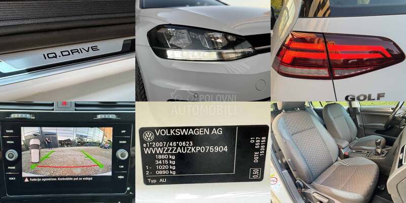 Volkswagen Golf 7 IQ DRIVE/LED/ORG K.M
