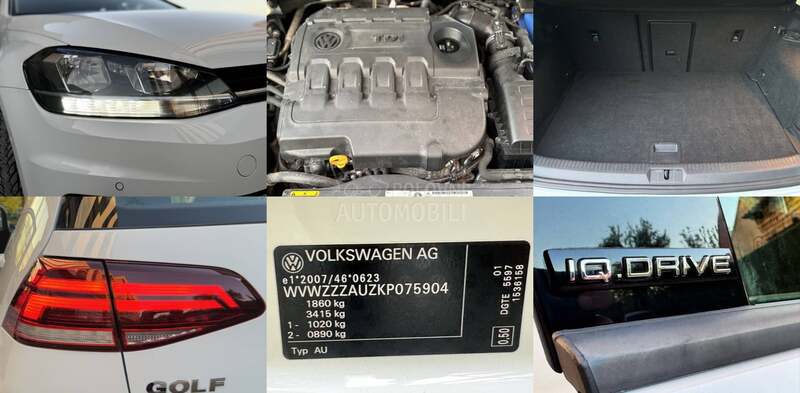 Volkswagen Golf 7 IQ DRIVE/LED/ORG K.M