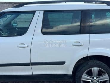 Zadnja Leva Vrata za Škoda Yeti od 2009. do 2013. god.