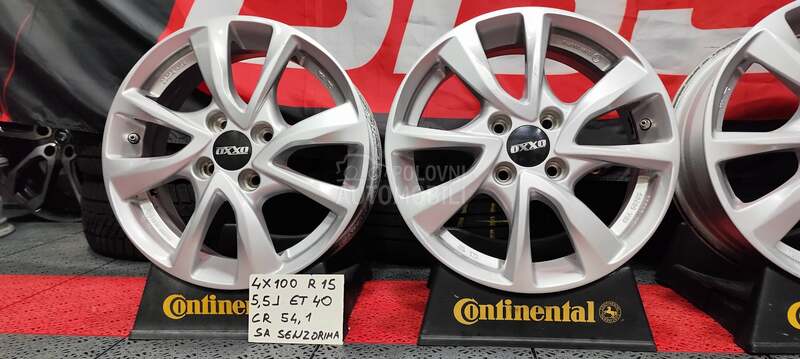 Aluminijumske felne  15" 4 x 100