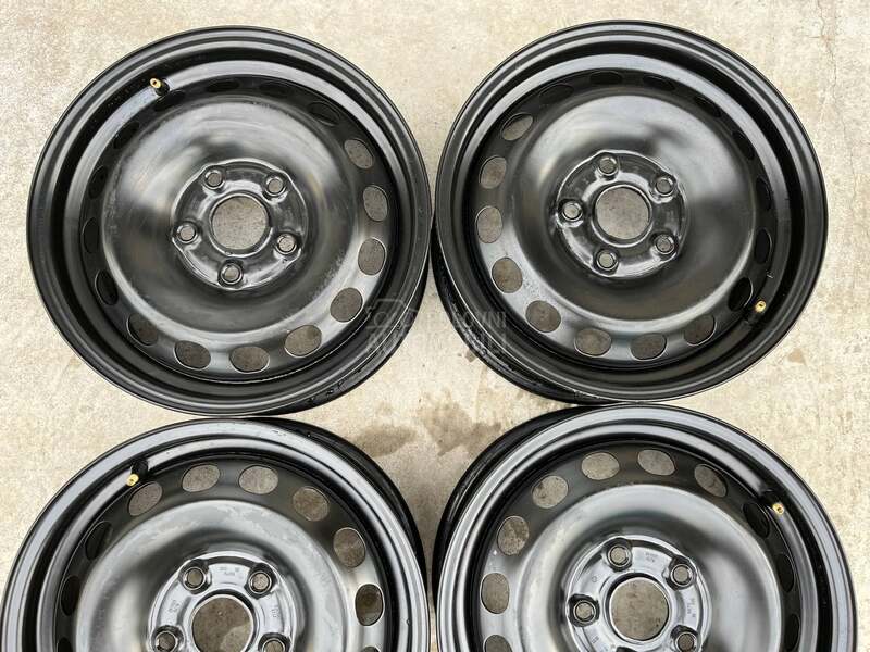 Čelične felne VW Škoda 15" 5 x 112