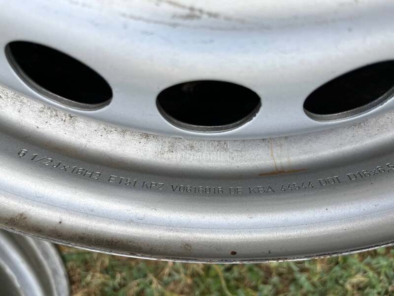 Čelične felne VW T5 T6 Multivan 16" 5 x 120