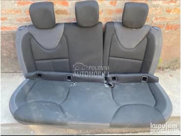 Zadnja klupa sedista pojasevi za Renault Clio