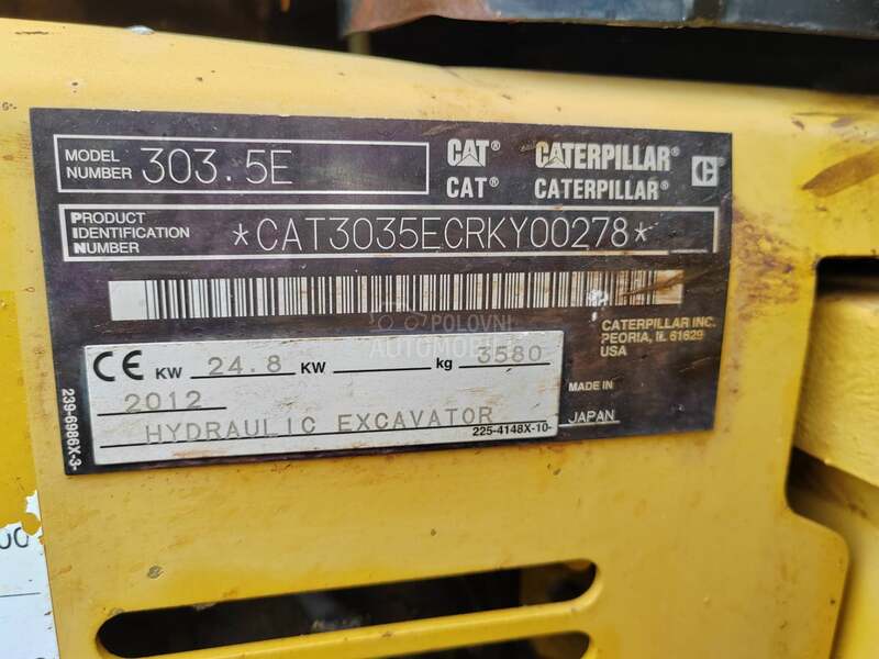 CAT 303.5 E